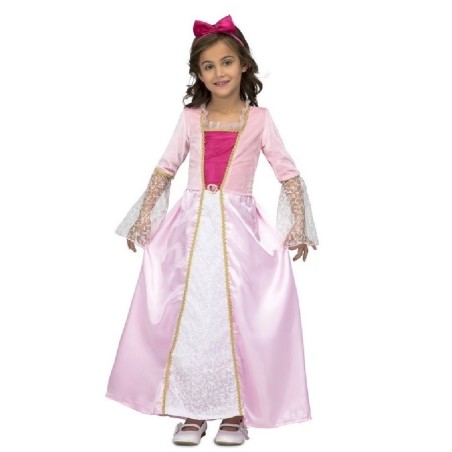 DISFRAZ PRINCESA ROSA 7-9 AÑOS