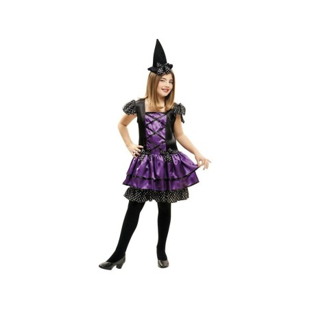 DISFRAZ BRUJA ROSA MORADO 3-4 AÑOS