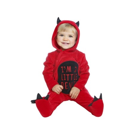 DISFRAZ DIABLILLO BEBE COTTON 0-6 MESES 