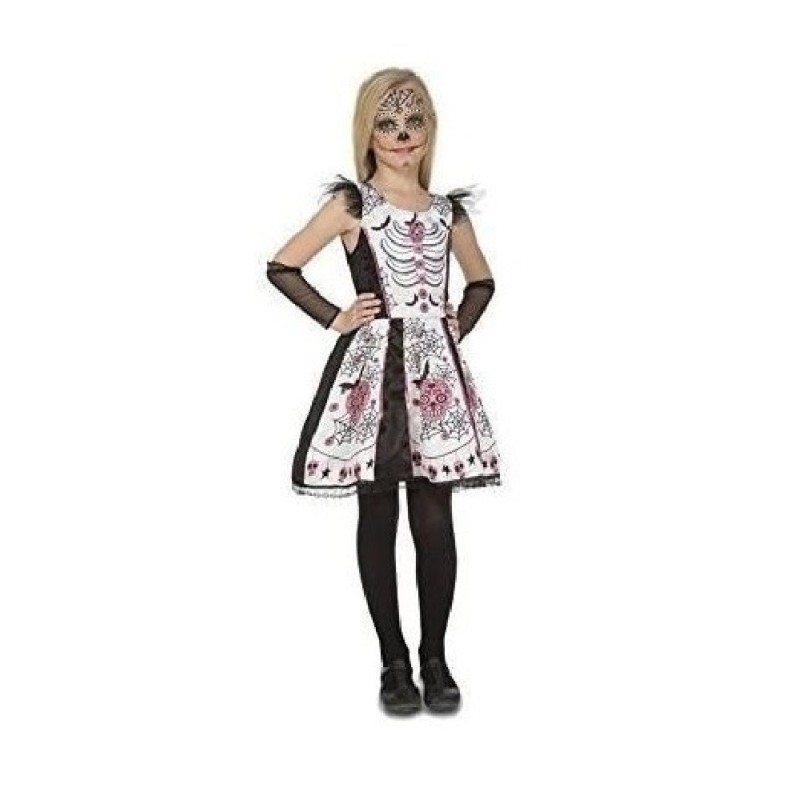DISFRAZ CATRINA CALAVERA SNOW SUGAR SKUL