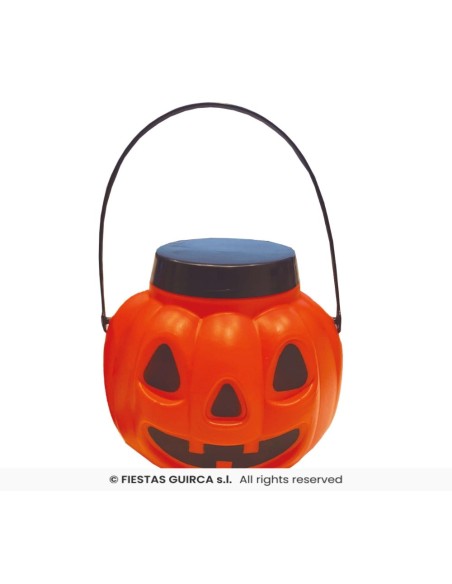 Calabaza cesto con tapa 15 cm