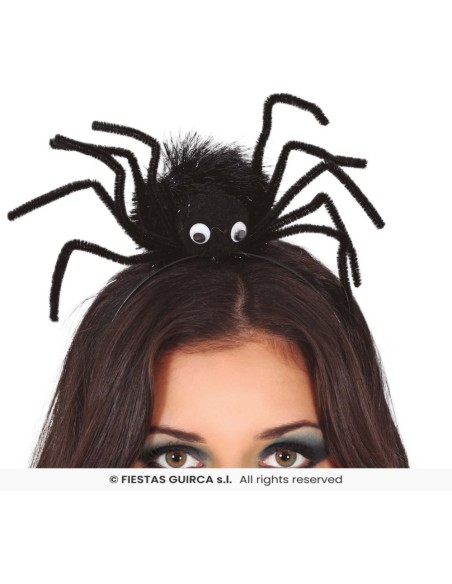 Diadema araña con ojos