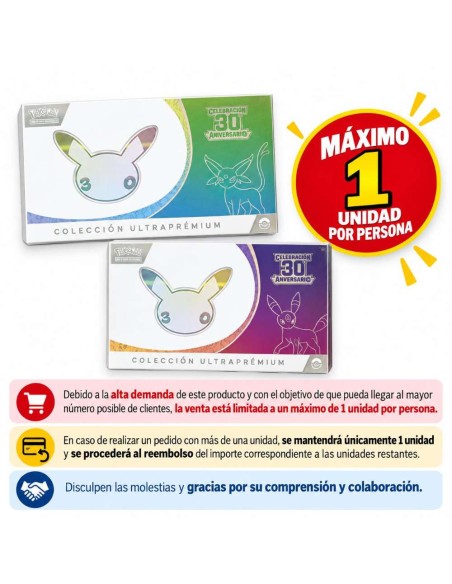 Caja Ultra Premium Pokemon 30th aniversa
