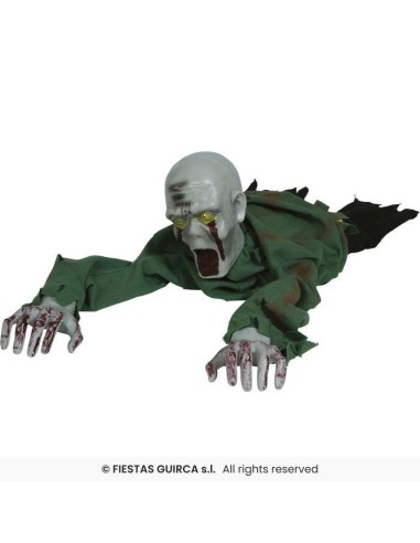 Zombie arrastrandose luz son   y mov 110