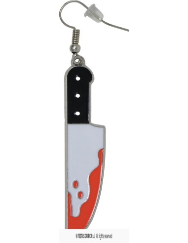 Pendientes halloween   cuchillos