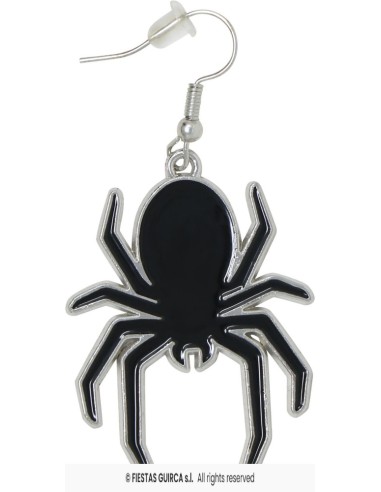 Pendientes halloween arañas
