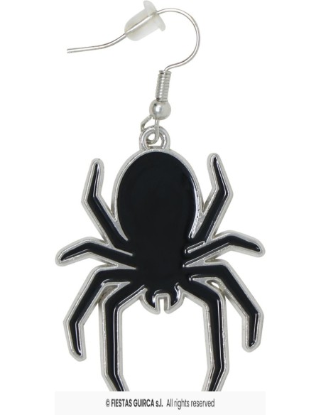 Pendientes halloween arañas
