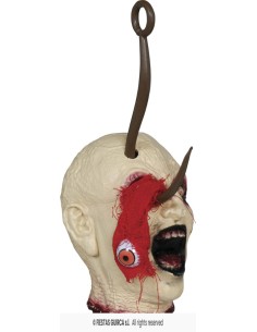 Cabeza colgante con gancho   pvc 38 cm