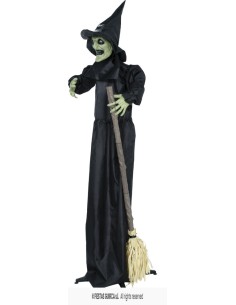 Bruja susto luz sonido y mov.   185 cm 2