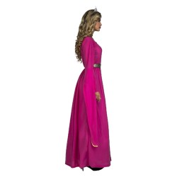 DISFRAZ PRINCESA DAMA MEDIEVAL ROSA ML 2