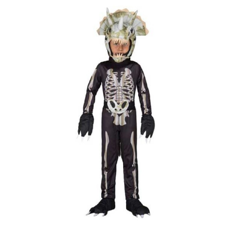 DISFRAZ DINSAURIO TRICERATOPS FOSSIL 7-9