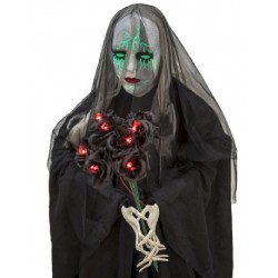 FANTASMA NEGRO CON LUZ Y SONIDO 45X20X16 2