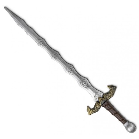 ESPADA MEDIEVAL POMO CALAVERA 81CM