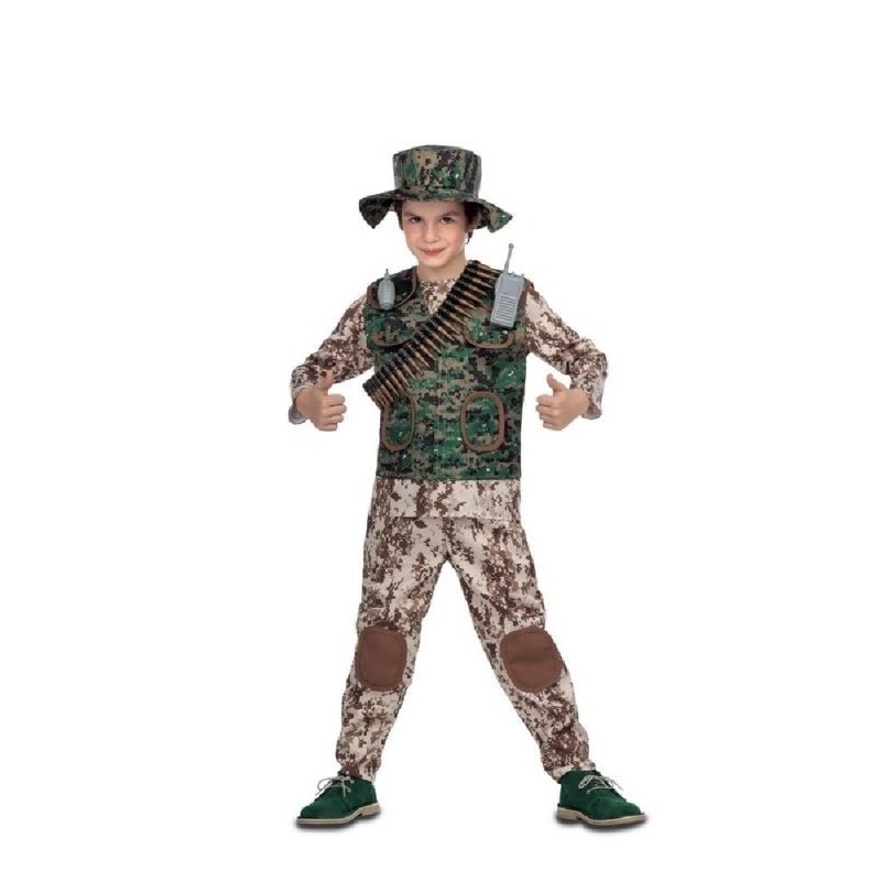 DISFRAZ MILITAR MARINE CORPS 10-12 AÑOS