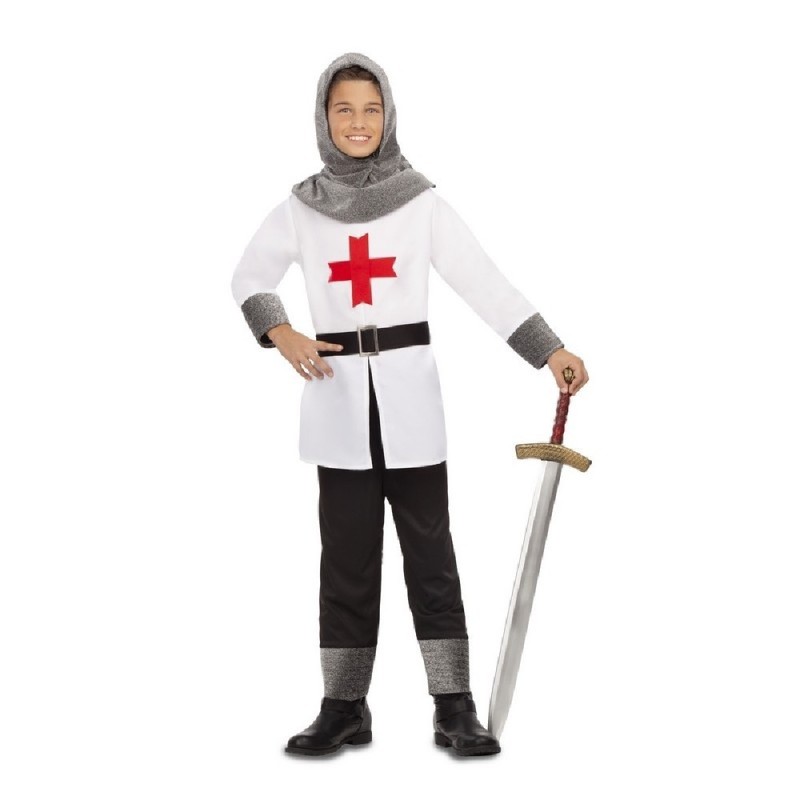 DISFRAZ GUERRERO CRUZADO MEDIEVAL 3-4 AÑ