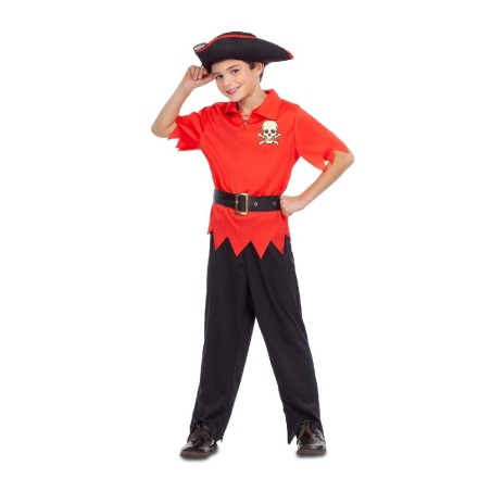 DISFRAZ PIRATA ROJO 10-12 AÑOS