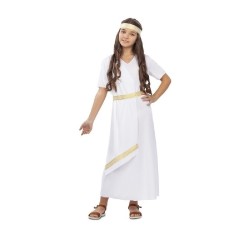 DISFRAZ ROMANA BLANCA 3-4 AÑOS