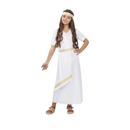 DISFRAZ ROMANA BLANCA 3-4 AÑOS