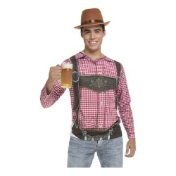 DISFRAZ CAMISETA OCTOBERFEST TIROLES T.L