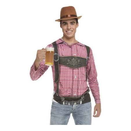 DISFRAZ CAMISETA OCTOBERFEST TIROLES T.L
