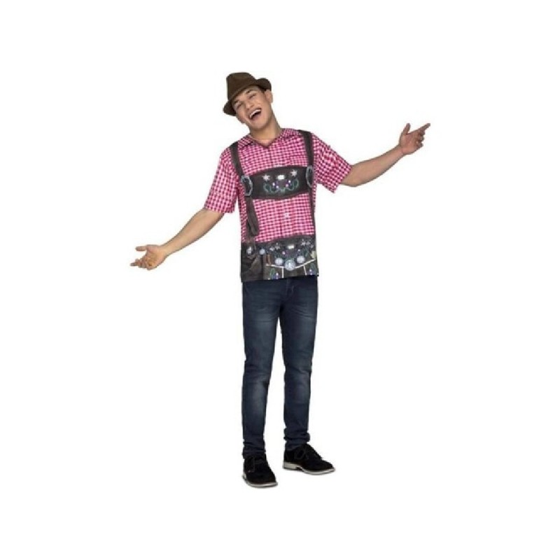 DISFRAZ CAMISETA OCTOBERFEST TIROLES T.X