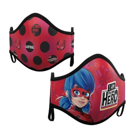 2 PREMIUM MASCARA HIGIENICAS LADYBUG 6-9