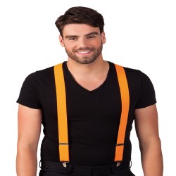 TIRANTES NARANJA NEON
