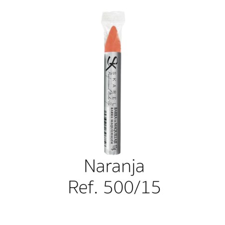 BARRAS MAQUILLAJE NARANJA 14X110 MM