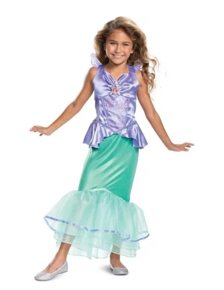 Disfraz Ariel Deluxe Princesas 5-6 años