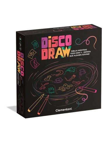 Disco Draw - Juego de Mesa Familiar 