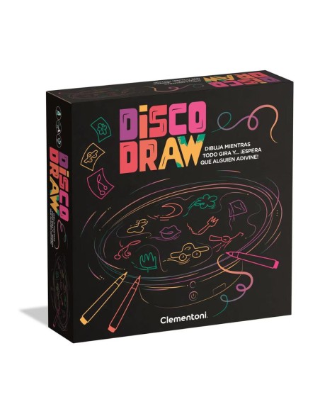 Disco Draw - Juego de Mesa Familiar 