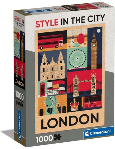Puzzle 1000 Pzs Style In The City London
