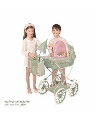 Coche Muñecas Botanic Plegable Alto: 93C