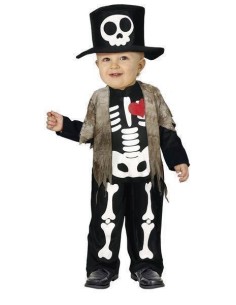 Disfraz lil skeleton 2-3 años (100 cm) t