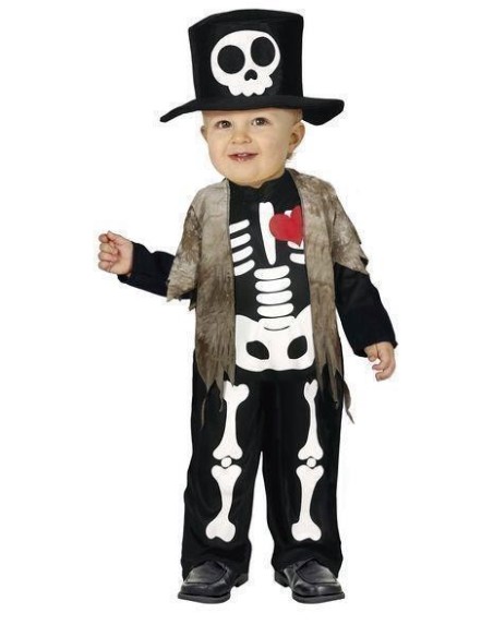 Disfraz lil skeleton 2-3 años (100 cm) t