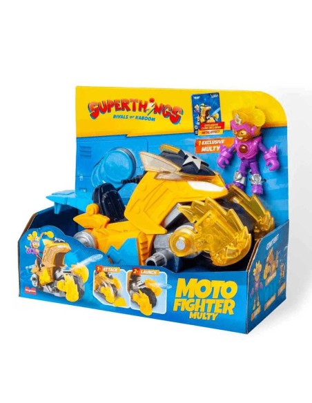 SuperThings Moto Fighter Kid Multy con F