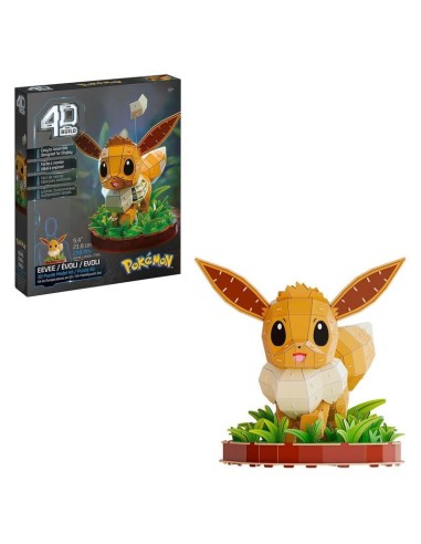 Puzzle 4D Maqueta Eevee 238 piezas Pokém