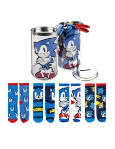 Pack Calcetines 4 Piezas Sonic