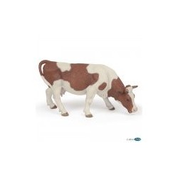 FIGURA VACA SIMMENTAL PASTANDO ( PAPO )