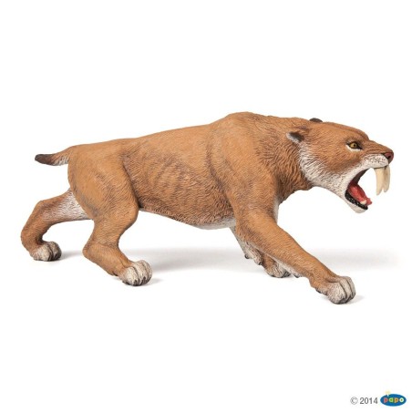 FIGURA TIGRE DE DIENTES DE SABLE ( PAPO 