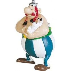 FIGURA OBELIX CON IDEFIX ( PLASTOY  ASTE 2
