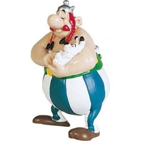 FIGURA OBELIX CON IDEFIX ( PLASTOY  ASTE