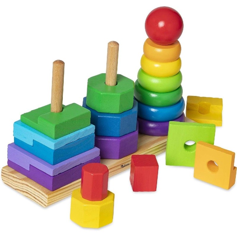 Melissa & Doug Apilador Geometrico 