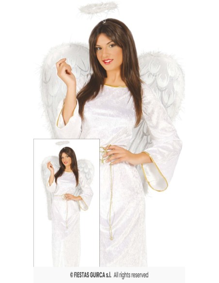 DISFRAZ ANGEL MUJER T.M 38-40