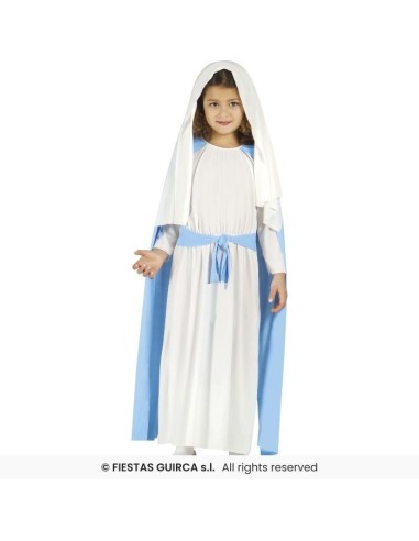 DISFRAZ VIRGEN MARIA INFANTIL 7-9 AÑOS