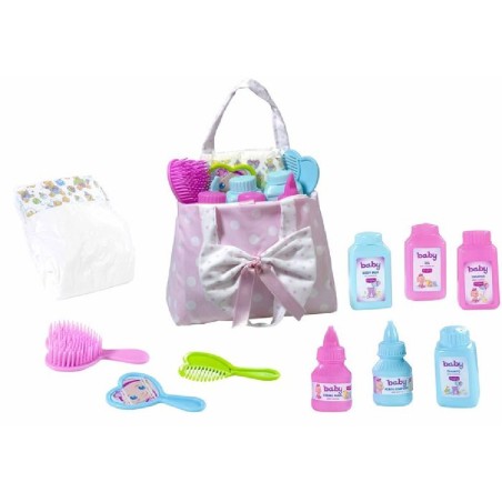 NECESER CON ACCESORIOS PARA MUÑECOS