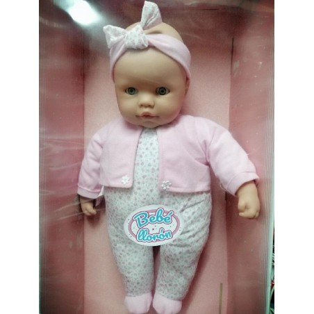 BEBE PELON LLORON 45CM EN CAJA