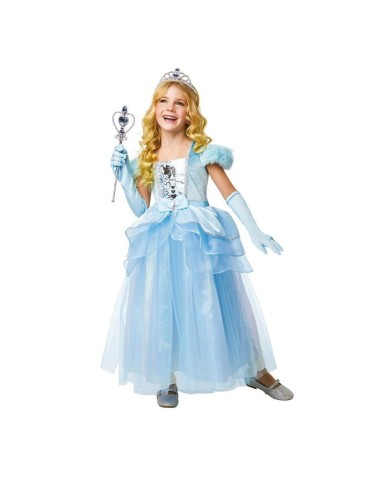 DISFRAZ PRINCESA AZUL 3-4 AÑOS