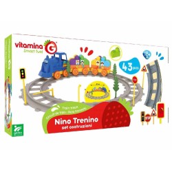 PISTA DE TREN CON 43 BLOQUES