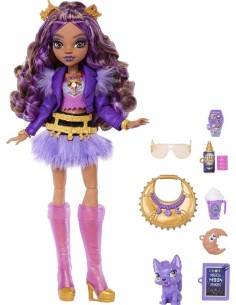 Monster High Clawdeen Wolf Muñeca con Ca